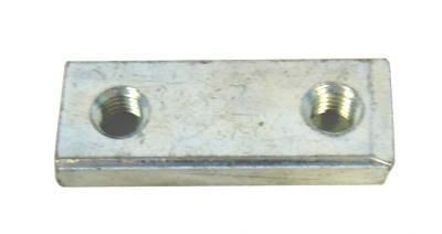 Gegenplatte für Scharnier Lochabstand 30 mm