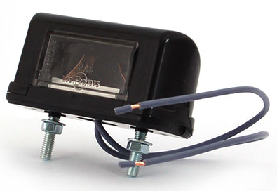 WAS Kennzeichenleuchte W343 DC-Kabel 80cm 2x0.75mm² 12-24V