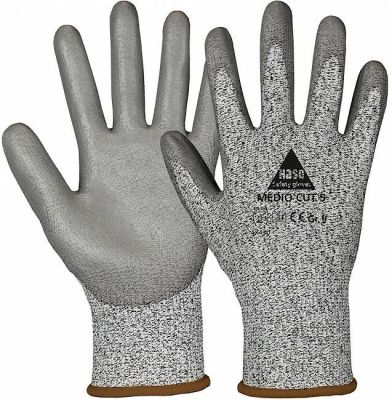 Hase Schnittfeste Handschuhe aus Hightech-HPPE-Fasern (13 Gauge)