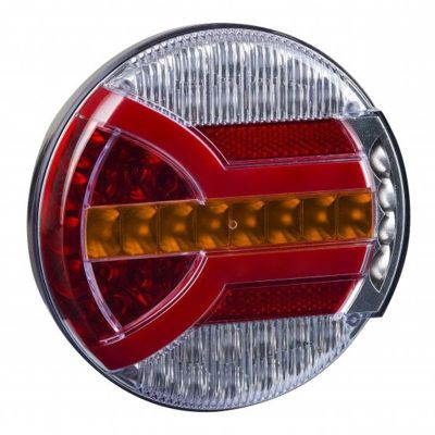 Tralert Rückleuchte LED 150Mm Kabel Bremslicht Dynamischer Blinker Nebelschlussleuchte Rückfahrleuchte Neon-Rückleuchte Ip68 12/24 V Lavaflow