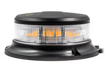 Tralert Rundumleuchte Orange 12/24 V Ø112 X 48 Mm 50Cm Kabel Mit Offenem Kabelende Ip67