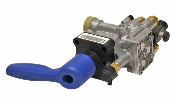 Haldex Hebe-/Senkventil 8.5 bar Push-In 8x1+12x1.5