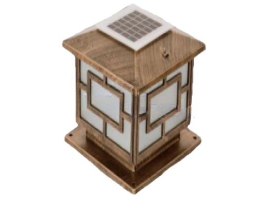 Außenleuchte mit Solarpanel, Gartenmodell