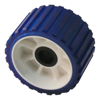 Knott Kielrolle PVC Blau Ø128mm 75mm Ø26mm