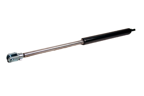 Hahn Gasdruckfeder (G) 14-28 250 Zylinder mit UV-Lack Tiefschwarz RAL 9005