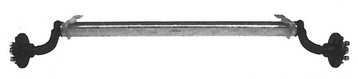 AL-KO Laufachse500 KG A: 1000 mm