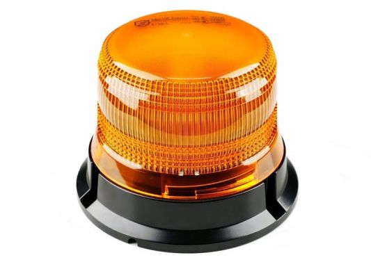 Tralert R65 LED Rundumleuchte, Amber/Flach 12-24V, 3-Schraubenmontage