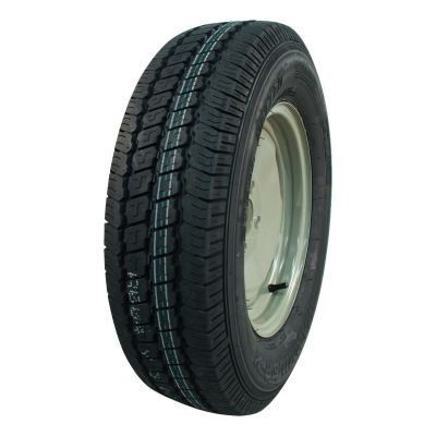 GT Radial Luftreifen + Rad 175 R14C Maxmiler X 8Pr + 5Jx14H2 Et0 99/98 N Stahl Grau