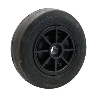 Kings Tire Luftreifen + Rad 9X3.50-4 Kt-739G 4Pr + 2.10X4 Et0 Gleitlager Ø20 Nl75 28 A3 Kunststoff Schwarz