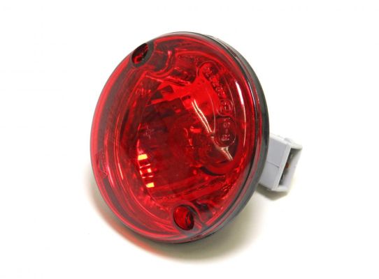 Aspock Roundpoint. Rote Brems-/Schlussleuchte