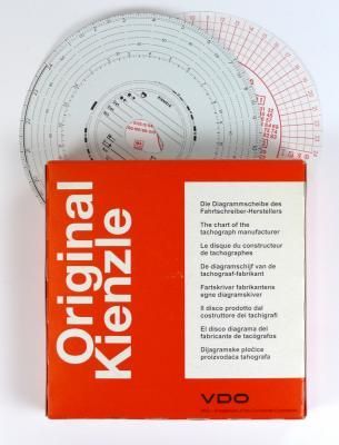 Kienzle Diagrammscheiben. Packung mit 100 Stück