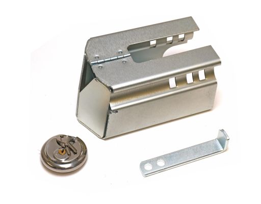 Diebstahlsicherung klappbar + Riegel + Schloss