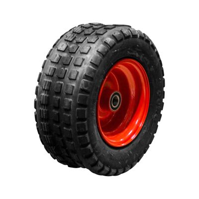 Duro Luftreifen + Rad 190-8 Hf-400 8Pr 5.50Bx8H2 Et0 Kugellager Nl100 A3 Stahl Rot