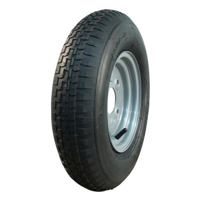 Kings Tire Luftreifen + Rad 4.80/4.00-8 V-6635 4Pr + 3.00Dx8 Et0 60/100/4 Stahl Grau
