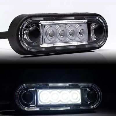 Novio LED-Begrenzungsleuchte Weiß 0.5m DC 12-36V DC