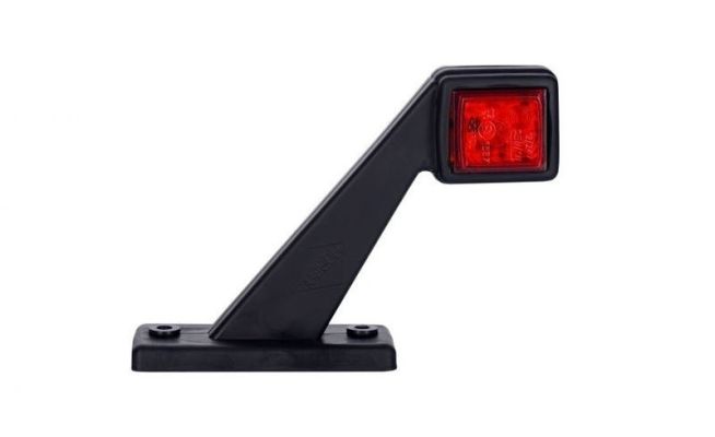 Horpol LED-Umrissleuchte links Rot/Weiß 12/24V 50cm Kabel