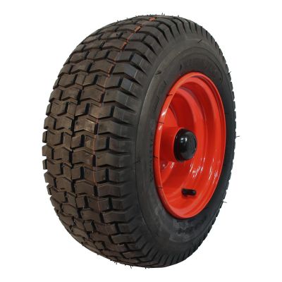 Kings Tire Luftreifen + Rad 16X6.50-8 V-3502 4Pr + 5.50Bx8H2 Et0 Nl110 Stahl Rot