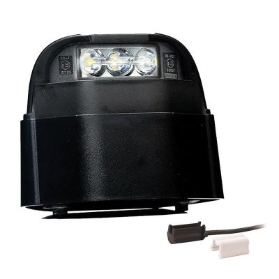 Fristom Kennzeichenleuchte LED | 12/24V | 120.3 x 57 x 97mm | 72mm |CE, ECE-R10 / R4