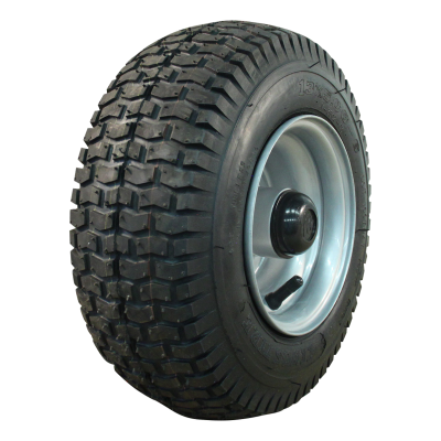 Kings Tire Luftreifen + Rad 13X5.00-6 V-3502 4Pr + 4.50Ax6 Et0 Kugellager Ø20 Nl88 52 A6 Stahl Silbergrau