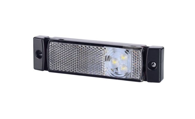 Horpol LED-Begrenzungsleuchte | Weiß | 12-24V | 0,45M. Kabel