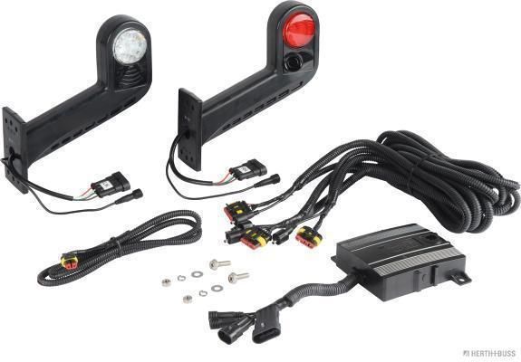Umrissleuchtensatz 12/24V mit optischem Rückfahrwarner