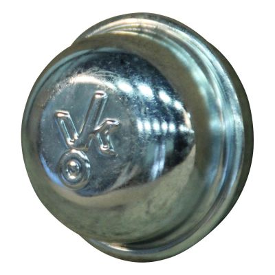 Novio Nabenkappe 52Mm Stahl verzinkt für Lagersitz 52Mm - mit Vlukon Logo