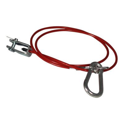 Novio Abreißseil 1055Mm Rot Gabel mit Bolzen