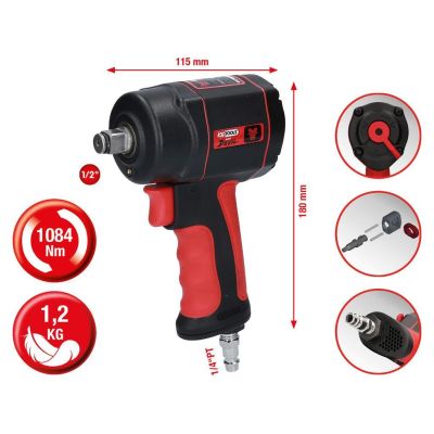 Kstools Hochleistungs-Druckluft-Schlagschrauber 1/2"