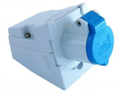 CEE-Wandgerätesteckdose 3-polig 16 A 230 V