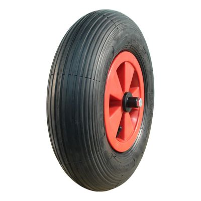 Narubb Luftreifen + Rad 4.80/4.00-8 S-2301 4Pr + 2.50Ax8 Nl75 A3 Kunststoff Rot
