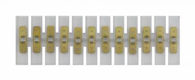 Kabelverbinder mit 12-poligem Flachsteckeranschluss