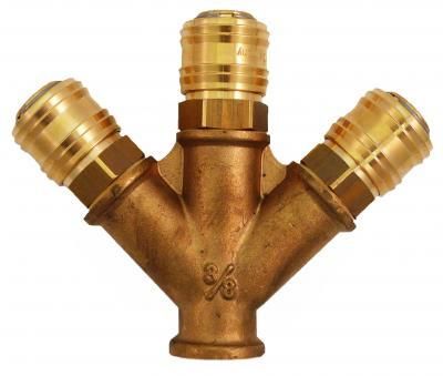 Dreiwegeverteiler 3/8" Innengewinde