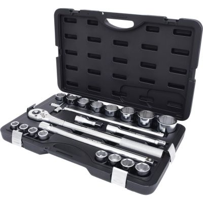 KS TOOLS 3/4" Steckschlüsselsatz 21-teilig 6-kant