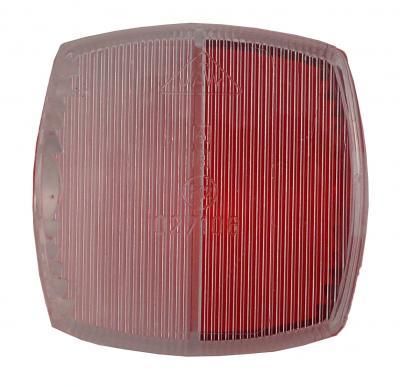 Aspock Squarepoint Url einzelnes Glas rot/klar