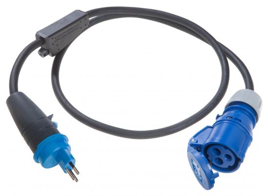 CEE-Adapterkabel H07Rn-F Schweizer Stecker / CEE-Kupplung