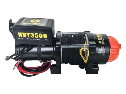 Nova Winches Seilwinde elektrisch 1588 kg 12V / NOVAWINCH 3500 mit Windenseil und Haken