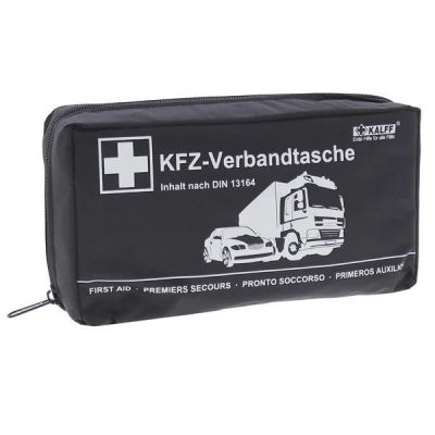 Kfz-Verbandtasche schwarz. Din 13164-2022