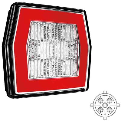 Fristom LED-Rückfahrleuchte mit Schlusslicht | 12-24V | 5-Pin-Anschluss