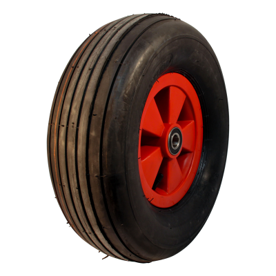 Kings Tire Luftreifen + Rad 18X9.50-8 Hf-217 4Pr + 2.50Ax8 Et0 Nl88 A3 Kunststoff Rot