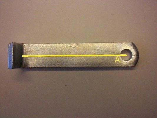 Riegel für Diebstahlsicherung Typ Kasten