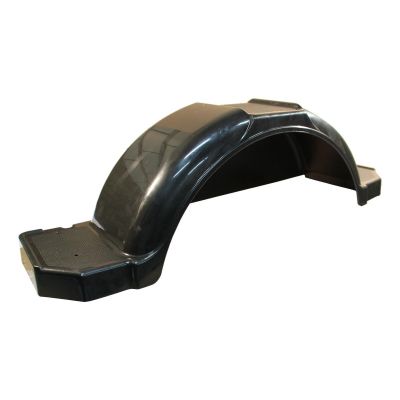 Knott Kotflügel für Einzelachse aus Kunststoff 250Mm X 1025Mm eckiges Modell