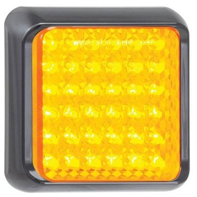 LED Autolamps LED Kabel Blinker Universal 120 X 120 X 31Mm Blinker 70Mm Ip67 12/24 V Ce, Ece-R10 / R6