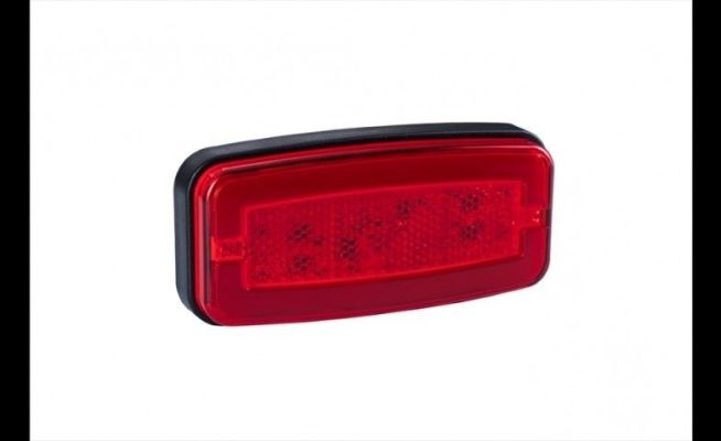 Horpol LED-Markierungsleuchte Rot | 12-24V | 50cm Kabel