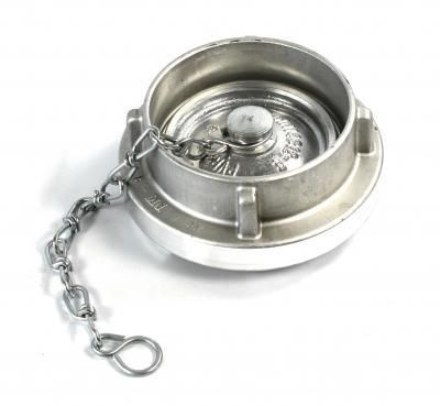 Aluminium Storz-Blindkupplung B-75. Ka 89 mm