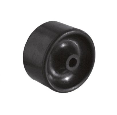 Sliprolle, Gummi, Achse Ø 17 mm, Länge 67 mm, Außen-Ø 120 mm