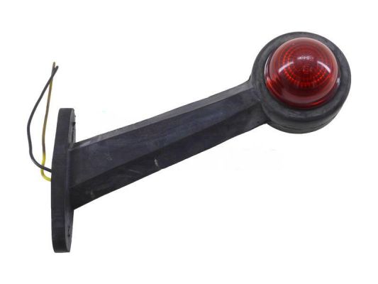 Pendelleuchte Gerade Rot/Schwarz