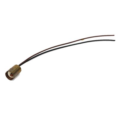 Hella Metallfassung m.Kabel f. Gummiarmleuchte gerade/gebogen