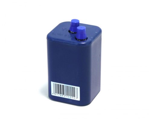 Blockbatterie 6 V/7 Ah Zink-Kohle, Abmessungen 65X65X115
