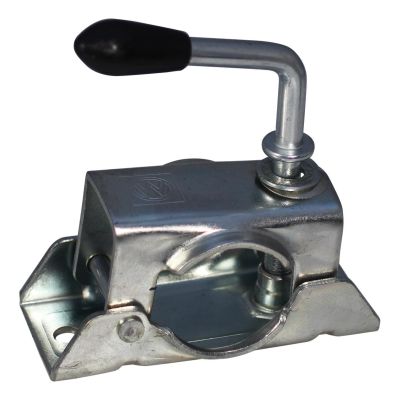 WW Winterhoff Stützradklemme anschraubbar Ø48mm verzinkt