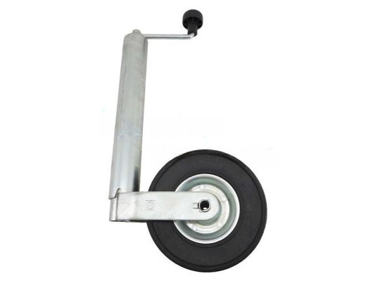 Winterhoff 60 mm Stützrad Schweres Modell Vollgummi mit Stahlfelge 220*65